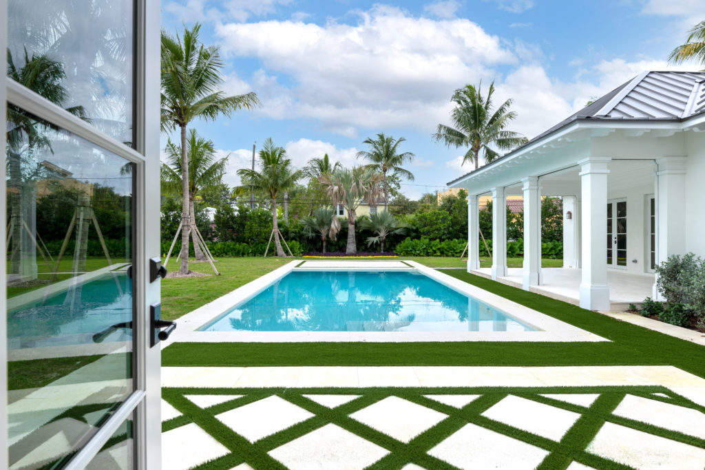 Backyard of Essex Estate