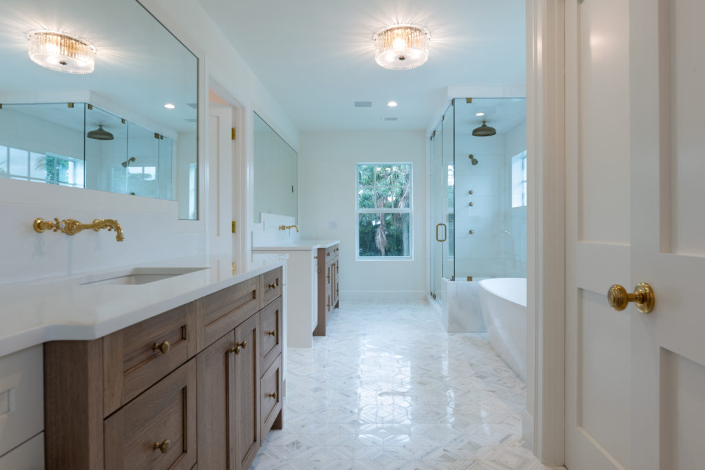 Master bathroom in Essex Estate